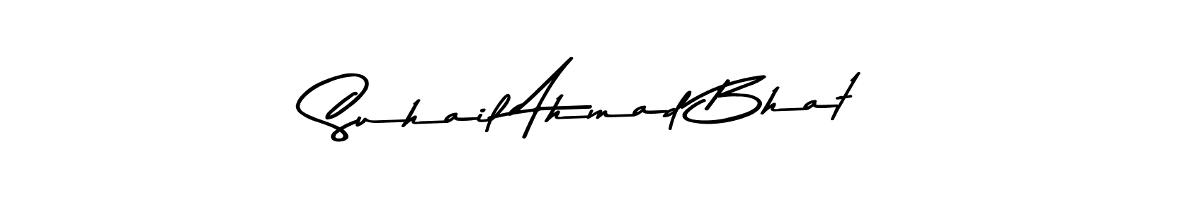 Design your own signature with our free online signature maker. With this signature software, you can create a handwritten (Asem Kandis PERSONAL USE) signature for name Suhail Ahmad Bhat. Suhail Ahmad Bhat signature style 9 images and pictures png