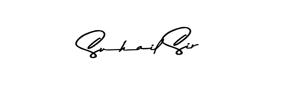 Use a signature maker to create a handwritten signature online. With this signature software, you can design (Asem Kandis PERSONAL USE) your own signature for name Suhail Sir. Suhail Sir signature style 9 images and pictures png