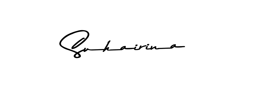 You should practise on your own different ways (Asem Kandis PERSONAL USE) to write your name (Suhairina) in signature. don't let someone else do it for you. Suhairina signature style 9 images and pictures png