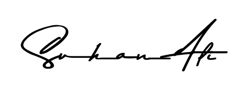 You can use this online signature creator to create a handwritten signature for the name Suhan Ali. This is the best online autograph maker. Suhan Ali signature style 9 images and pictures png