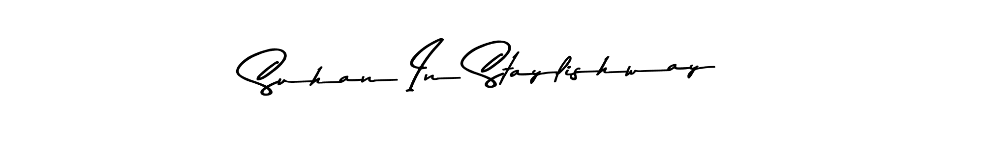 It looks lik you need a new signature style for name Suhan In Staylishway. Design unique handwritten (Asem Kandis PERSONAL USE) signature with our free signature maker in just a few clicks. Suhan In Staylishway signature style 9 images and pictures png