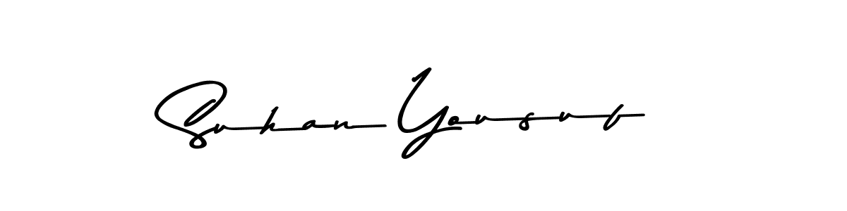 Asem Kandis PERSONAL USE is a professional signature style that is perfect for those who want to add a touch of class to their signature. It is also a great choice for those who want to make their signature more unique. Get Suhan Yousuf name to fancy signature for free. Suhan Yousuf signature style 9 images and pictures png