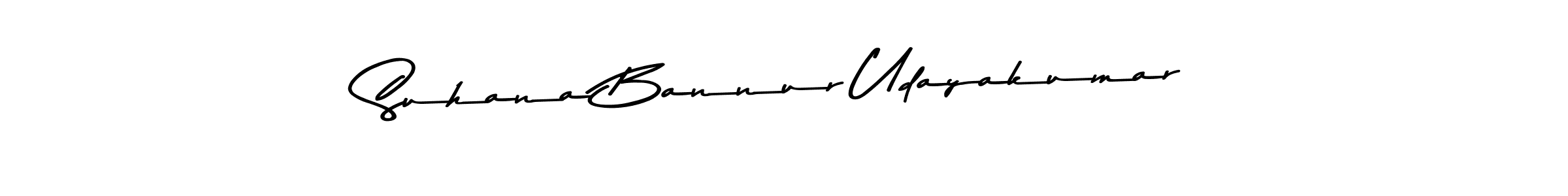 if you are searching for the best signature style for your name Suhana Bannur Udayakumar. so please give up your signature search. here we have designed multiple signature styles  using Asem Kandis PERSONAL USE. Suhana Bannur Udayakumar signature style 9 images and pictures png