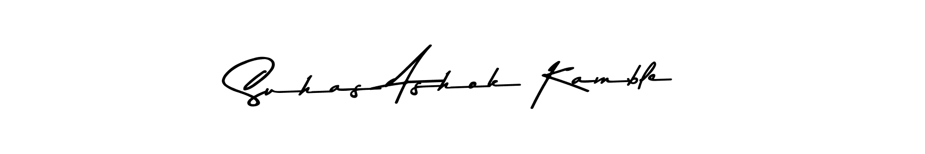 Also we have Suhas Ashok Kamble name is the best signature style. Create professional handwritten signature collection using Asem Kandis PERSONAL USE autograph style. Suhas Ashok Kamble signature style 9 images and pictures png