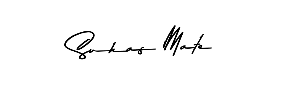 Also we have Suhas Mate name is the best signature style. Create professional handwritten signature collection using Asem Kandis PERSONAL USE autograph style. Suhas Mate signature style 9 images and pictures png