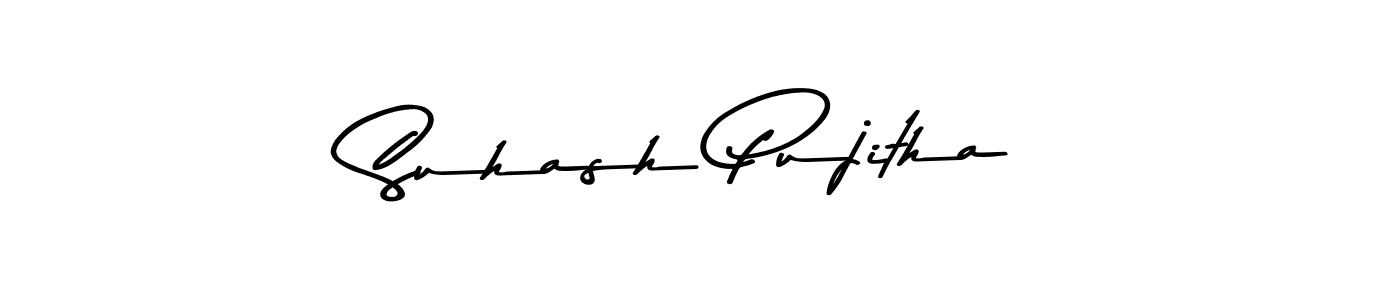 Check out images of Autograph of Suhash Pujitha name. Actor Suhash Pujitha Signature Style. Asem Kandis PERSONAL USE is a professional sign style online. Suhash Pujitha signature style 9 images and pictures png