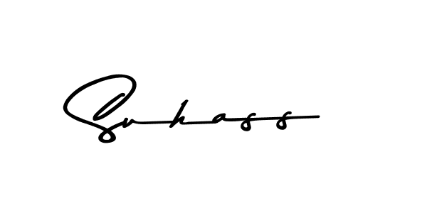 How to make Suhass name signature. Use Asem Kandis PERSONAL USE style for creating short signs online. This is the latest handwritten sign. Suhass signature style 9 images and pictures png