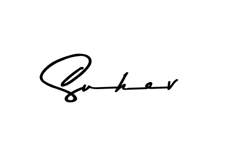 Make a beautiful signature design for name Suhev. With this signature (Asem Kandis PERSONAL USE) style, you can create a handwritten signature for free. Suhev signature style 9 images and pictures png