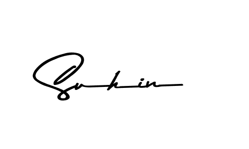 Suhin stylish signature style. Best Handwritten Sign (Asem Kandis PERSONAL USE) for my name. Handwritten Signature Collection Ideas for my name Suhin. Suhin signature style 9 images and pictures png