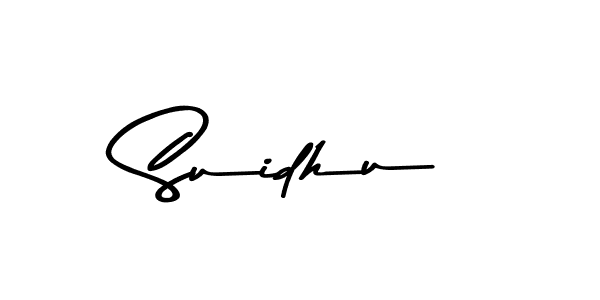 Also we have Suidhu name is the best signature style. Create professional handwritten signature collection using Asem Kandis PERSONAL USE autograph style. Suidhu signature style 9 images and pictures png