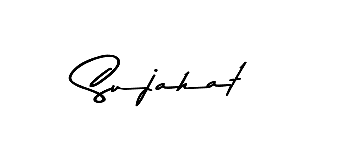 Sujahat stylish signature style. Best Handwritten Sign (Asem Kandis PERSONAL USE) for my name. Handwritten Signature Collection Ideas for my name Sujahat. Sujahat signature style 9 images and pictures png