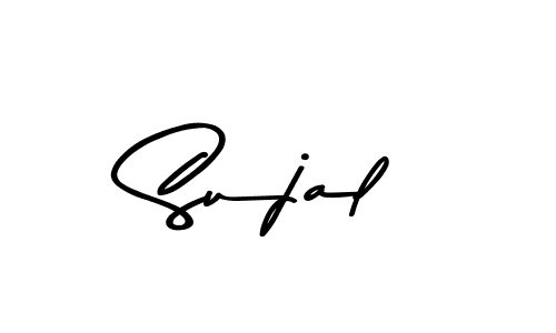 Use a signature maker to create a handwritten signature online. With this signature software, you can design (Asem Kandis PERSONAL USE) your own signature for name Sujal. Sujal signature style 9 images and pictures png