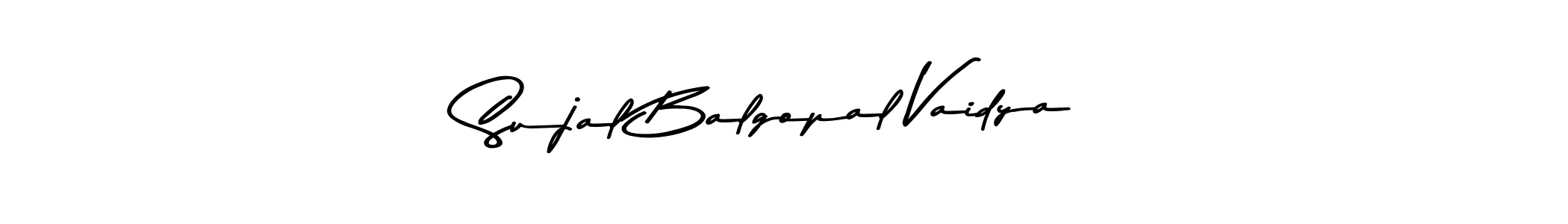 Make a beautiful signature design for name Sujal Balgopal Vaidya. Use this online signature maker to create a handwritten signature for free. Sujal Balgopal Vaidya signature style 9 images and pictures png