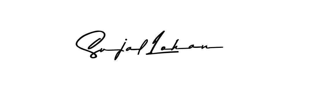 Also You can easily find your signature by using the search form. We will create Sujal Lohan name handwritten signature images for you free of cost using Asem Kandis PERSONAL USE sign style. Sujal Lohan signature style 9 images and pictures png