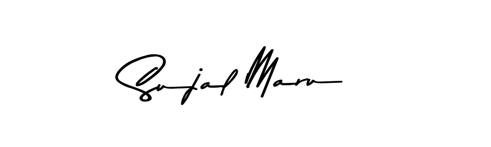 How to make Sujal Maru signature? Asem Kandis PERSONAL USE is a professional autograph style. Create handwritten signature for Sujal Maru name. Sujal Maru signature style 9 images and pictures png