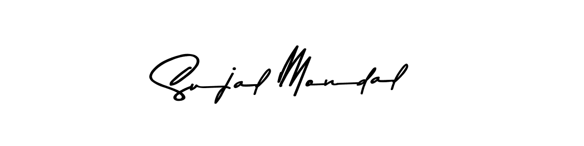The best way (Asem Kandis PERSONAL USE) to make a short signature is to pick only two or three words in your name. The name Sujal Mondal include a total of six letters. For converting this name. Sujal Mondal signature style 9 images and pictures png