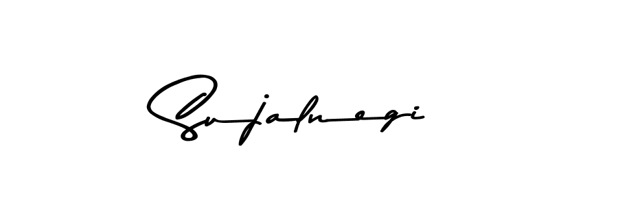 Make a beautiful signature design for name Sujalnegi. With this signature (Asem Kandis PERSONAL USE) style, you can create a handwritten signature for free. Sujalnegi signature style 9 images and pictures png
