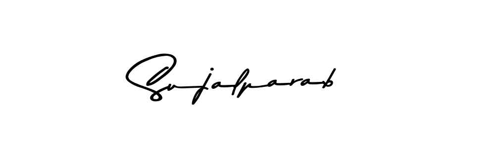 Sujalparab stylish signature style. Best Handwritten Sign (Asem Kandis PERSONAL USE) for my name. Handwritten Signature Collection Ideas for my name Sujalparab. Sujalparab signature style 9 images and pictures png