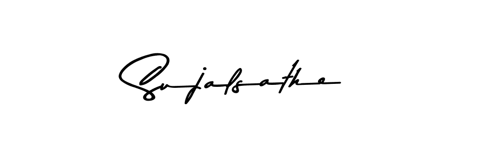 Use a signature maker to create a handwritten signature online. With this signature software, you can design (Asem Kandis PERSONAL USE) your own signature for name Sujalsathe. Sujalsathe signature style 9 images and pictures png