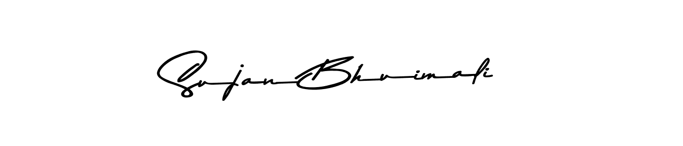 Design your own signature with our free online signature maker. With this signature software, you can create a handwritten (Asem Kandis PERSONAL USE) signature for name Sujan Bhuimali. Sujan Bhuimali signature style 9 images and pictures png