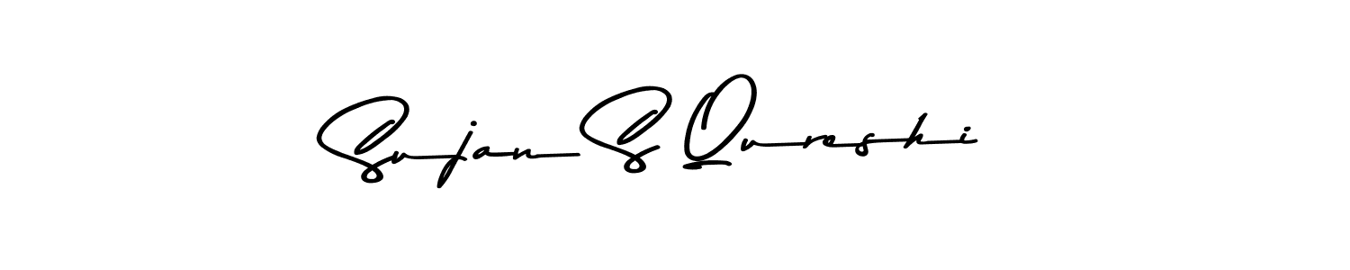 Similarly Asem Kandis PERSONAL USE is the best handwritten signature design. Signature creator online .You can use it as an online autograph creator for name Sujan S Qureshi. Sujan S Qureshi signature style 9 images and pictures png
