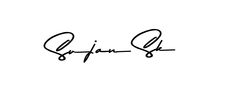 Use a signature maker to create a handwritten signature online. With this signature software, you can design (Asem Kandis PERSONAL USE) your own signature for name Sujan Sk. Sujan Sk signature style 9 images and pictures png