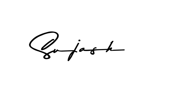 Create a beautiful signature design for name Sujash. With this signature (Asem Kandis PERSONAL USE) fonts, you can make a handwritten signature for free. Sujash signature style 9 images and pictures png