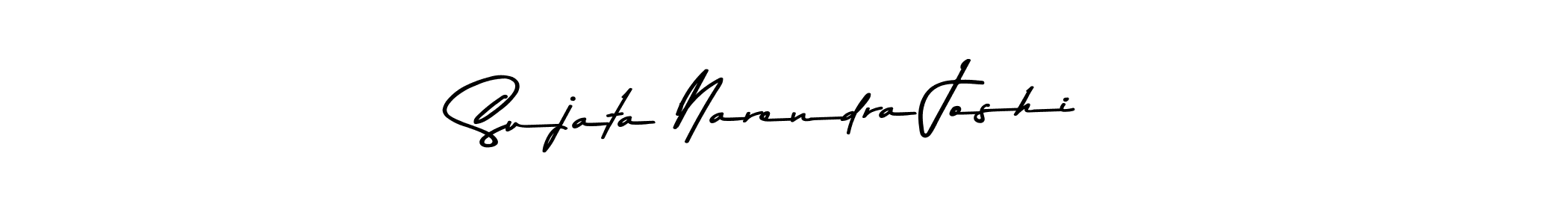 Sujata Narendra Joshi stylish signature style. Best Handwritten Sign (Asem Kandis PERSONAL USE) for my name. Handwritten Signature Collection Ideas for my name Sujata Narendra Joshi. Sujata Narendra Joshi signature style 9 images and pictures png