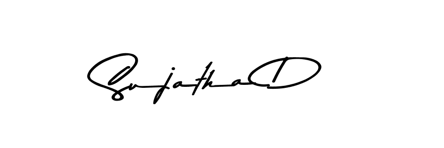 How to Draw Sujatha D signature style? Asem Kandis PERSONAL USE is a latest design signature styles for name Sujatha D. Sujatha D signature style 9 images and pictures png