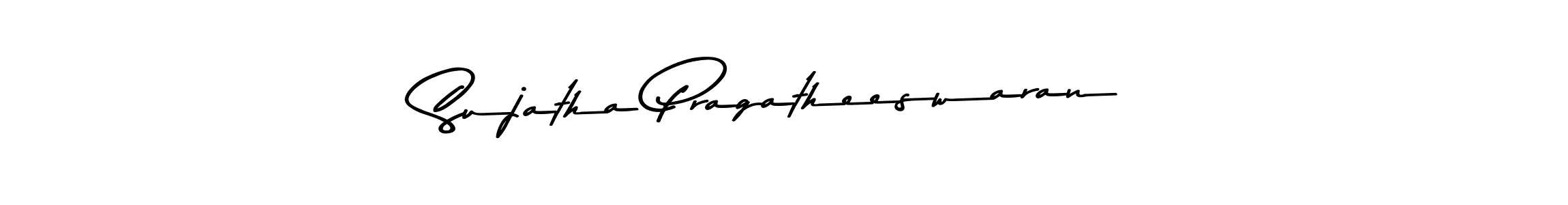 Design your own signature with our free online signature maker. With this signature software, you can create a handwritten (Asem Kandis PERSONAL USE) signature for name Sujatha Pragatheeswaran. Sujatha Pragatheeswaran signature style 9 images and pictures png