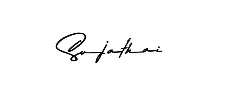 How to make Sujathai signature? Asem Kandis PERSONAL USE is a professional autograph style. Create handwritten signature for Sujathai name. Sujathai signature style 9 images and pictures png