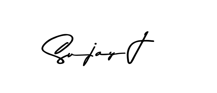 Also we have Sujay J name is the best signature style. Create professional handwritten signature collection using Asem Kandis PERSONAL USE autograph style. Sujay J signature style 9 images and pictures png