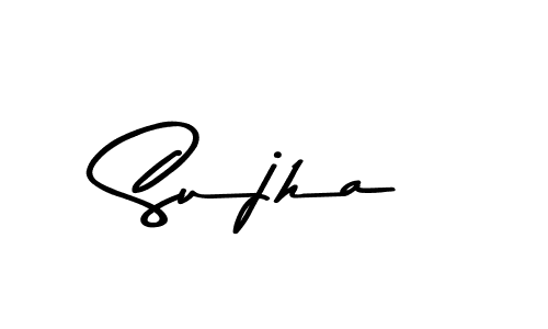 Sujha stylish signature style. Best Handwritten Sign (Asem Kandis PERSONAL USE) for my name. Handwritten Signature Collection Ideas for my name Sujha. Sujha signature style 9 images and pictures png