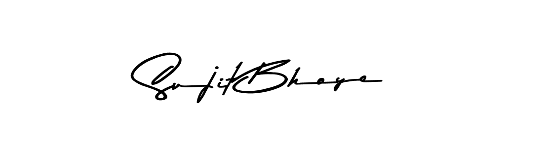 Here are the top 10 professional signature styles for the name Sujit Bhoye. These are the best autograph styles you can use for your name. Sujit Bhoye signature style 9 images and pictures png
