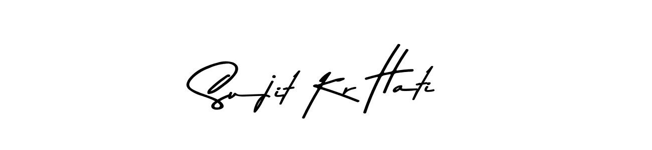 Also You can easily find your signature by using the search form. We will create Sujit Kr Hati name handwritten signature images for you free of cost using Asem Kandis PERSONAL USE sign style. Sujit Kr Hati signature style 9 images and pictures png
