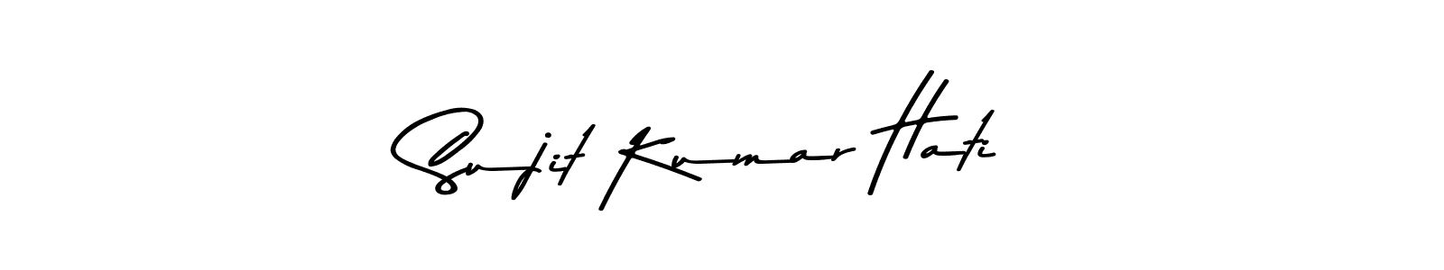 Design your own signature with our free online signature maker. With this signature software, you can create a handwritten (Asem Kandis PERSONAL USE) signature for name Sujit Kumar Hati. Sujit Kumar Hati signature style 9 images and pictures png
