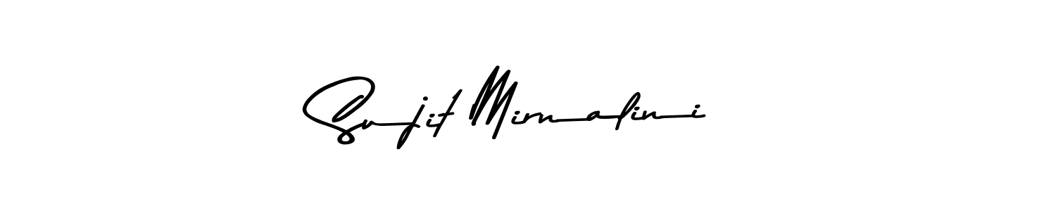 The best way (Asem Kandis PERSONAL USE) to make a short signature is to pick only two or three words in your name. The name Sujit Mirnalini include a total of six letters. For converting this name. Sujit Mirnalini signature style 9 images and pictures png