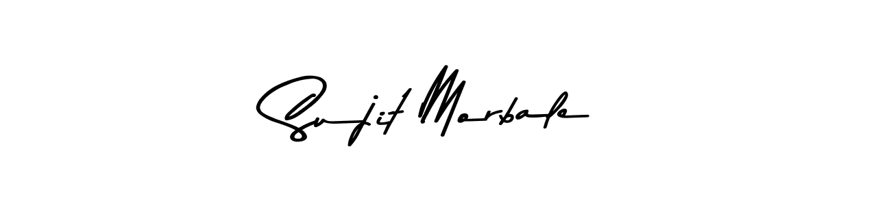 How to Draw Sujit Morbale signature style? Asem Kandis PERSONAL USE is a latest design signature styles for name Sujit Morbale. Sujit Morbale signature style 9 images and pictures png