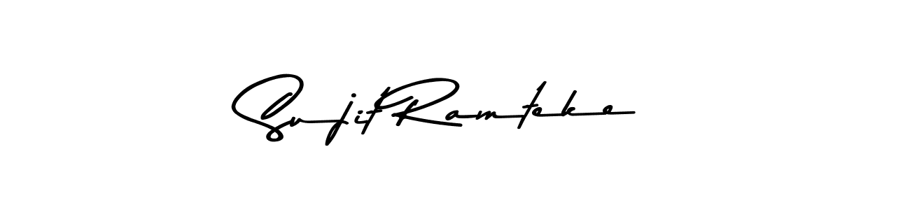 You can use this online signature creator to create a handwritten signature for the name Sujit Ramteke. This is the best online autograph maker. Sujit Ramteke signature style 9 images and pictures png
