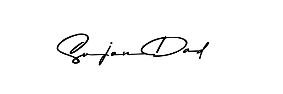 if you are searching for the best signature style for your name Sujon Dad. so please give up your signature search. here we have designed multiple signature styles  using Asem Kandis PERSONAL USE. Sujon Dad signature style 9 images and pictures png