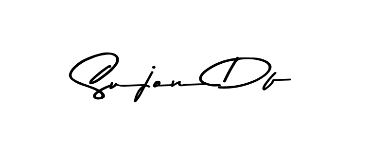 if you are searching for the best signature style for your name Sujon Df. so please give up your signature search. here we have designed multiple signature styles  using Asem Kandis PERSONAL USE. Sujon Df signature style 9 images and pictures png