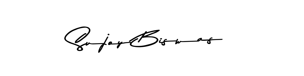 Sujoy Biswas stylish signature style. Best Handwritten Sign (Asem Kandis PERSONAL USE) for my name. Handwritten Signature Collection Ideas for my name Sujoy Biswas. Sujoy Biswas signature style 9 images and pictures png