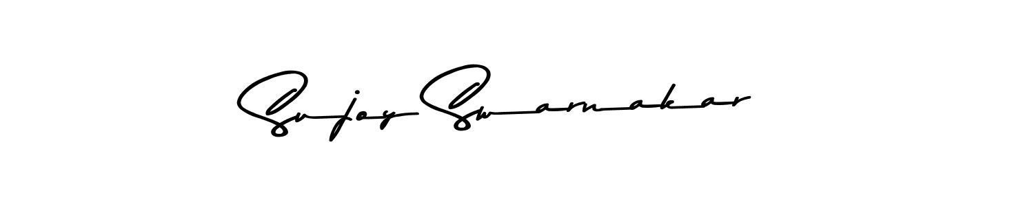 Also You can easily find your signature by using the search form. We will create Sujoy Swarnakar name handwritten signature images for you free of cost using Asem Kandis PERSONAL USE sign style. Sujoy Swarnakar signature style 9 images and pictures png