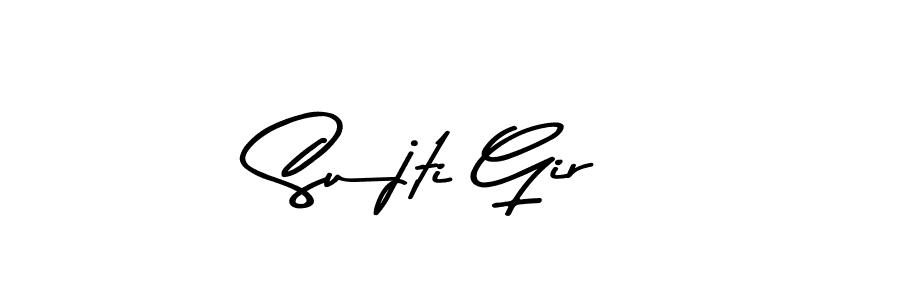 Asem Kandis PERSONAL USE is a professional signature style that is perfect for those who want to add a touch of class to their signature. It is also a great choice for those who want to make their signature more unique. Get Sujti Gir name to fancy signature for free. Sujti Gir signature style 9 images and pictures png