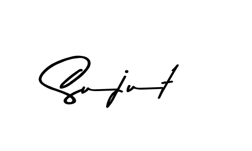 Design your own signature with our free online signature maker. With this signature software, you can create a handwritten (Asem Kandis PERSONAL USE) signature for name Sujut. Sujut signature style 9 images and pictures png
