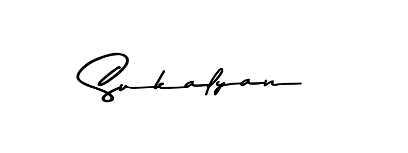 Sukalyan stylish signature style. Best Handwritten Sign (Asem Kandis PERSONAL USE) for my name. Handwritten Signature Collection Ideas for my name Sukalyan. Sukalyan signature style 9 images and pictures png