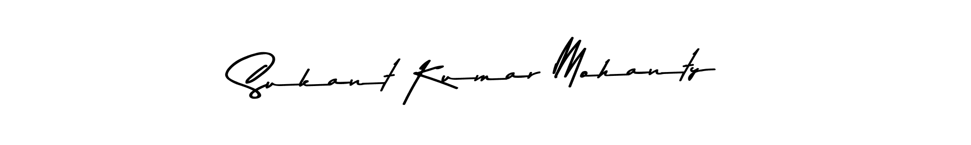 Design your own signature with our free online signature maker. With this signature software, you can create a handwritten (Asem Kandis PERSONAL USE) signature for name Sukant Kumar Mohanty. Sukant Kumar Mohanty signature style 9 images and pictures png