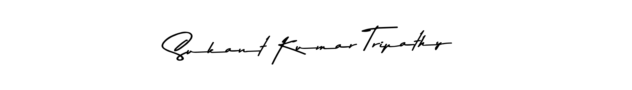 Use a signature maker to create a handwritten signature online. With this signature software, you can design (Asem Kandis PERSONAL USE) your own signature for name Sukant Kumar Tripathy. Sukant Kumar Tripathy signature style 9 images and pictures png