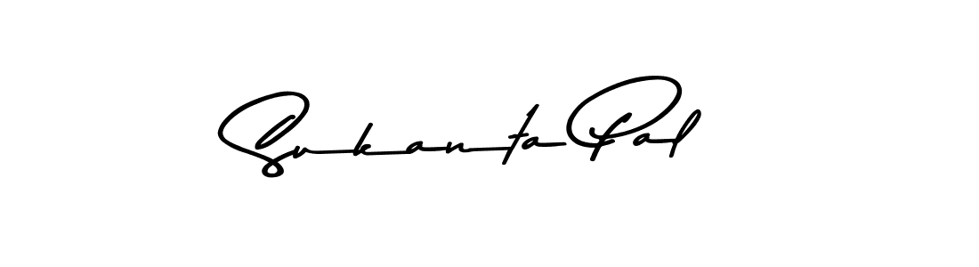 Design your own signature with our free online signature maker. With this signature software, you can create a handwritten (Asem Kandis PERSONAL USE) signature for name Sukanta Pal. Sukanta Pal signature style 9 images and pictures png