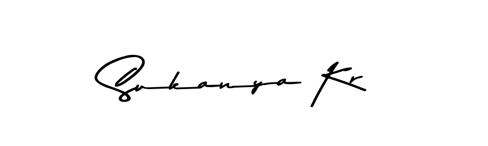 Make a short Sukanya Kr signature style. Manage your documents anywhere anytime using Asem Kandis PERSONAL USE. Create and add eSignatures, submit forms, share and send files easily. Sukanya Kr signature style 9 images and pictures png